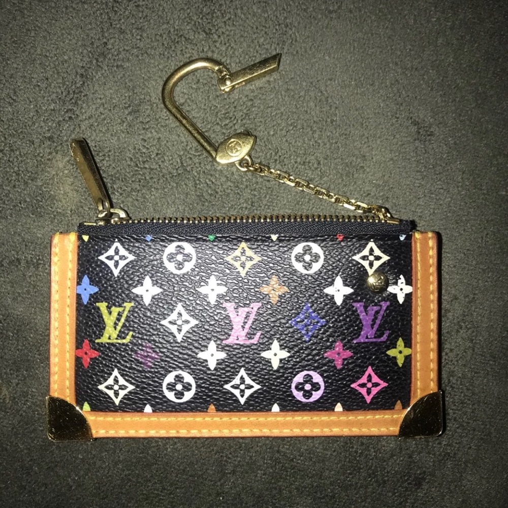 Louis Vuitton Multicolor Pochette Cles Coin Cas